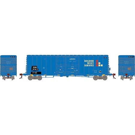 Athearn Genesis G73024 HO Scale 50' PC&F Boxcar Golden West SSW 27377 2 Athearn Genesis G73024 HO Scale 50' PC&F Boxcar Golden West SSW 27377 - Image 2