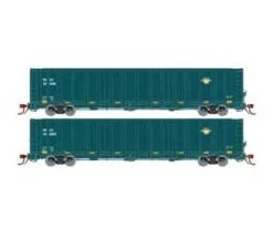 Athearn Genesis G76724 HO Scale NSC 6400 Gondola With Load IWXX 2 Pack