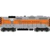 Athearn Genesis G82714 HO Scale EMD GP7 Western Pacific WP 704 DCC & Sound