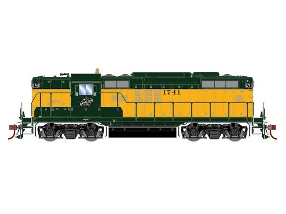 Athearn Genesis G82729 HO Scale EMD GP9 Chicago NorthWestern CNW 1741 DC 1 Athearn Genesis G82729 HO Scale EMD GP9 Chicago NorthWestern CNW 1741 DC