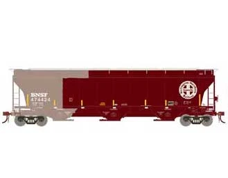 Athearn Genesis G89958 HO Scale Trinity 3 Bay Covered Hopper "Repaired" BNSF 474424 1 Athearn Genesis G89958 HO Scale Trinity 3 Bay Covered Hopper "Repaired" BNSF 474424