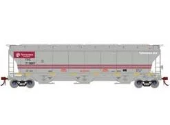 Athearn Genesis G89970 HO Scale Trinity 3 Bay Covered Hopper Ferromex FXE 713857