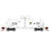 Athearn Genesis GN15331 N Scale 13,000 Gallon Acid Tank Car "White" UTLX 11908