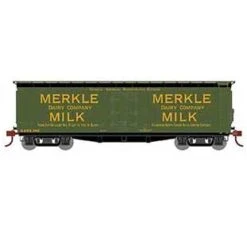 Athearn HO Scale 84720 40' Pfaudler Milk Car Merkle GARE 742