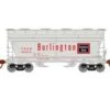 Athearn HO Scale 93451 ACF 2970 2 Bay Covered Hopper Burlington CB&Q 183910