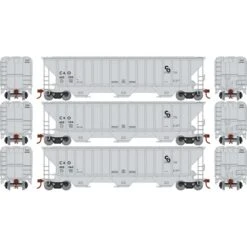 Front Page -Athearn Store athearn rtr 22269 ho scale ps 4740 covered hopper chesapeake ohio c o 3 pack2
