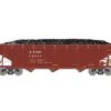 Athearn RTR 33077 HO Scale 40' Offset Coal Hopper W/Load Santa Fe ATSF 75811
