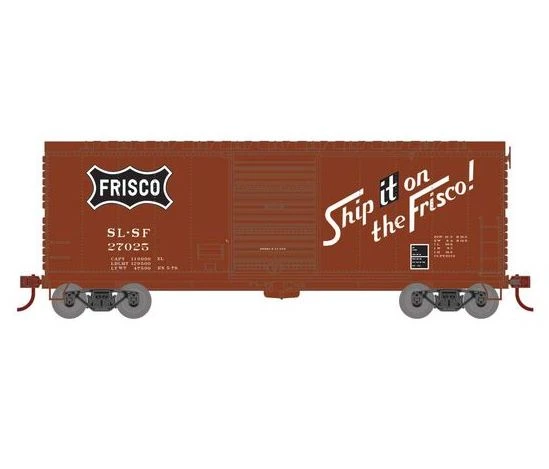 Athearn RTR 69445 HO Scale 40' Modernized Boxcar Frisco SLSF 27025 1 Athearn RTR 69445 HO Scale 40' Modernized Boxcar Frisco SLSF 27025
