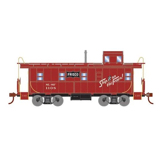 Athearn RTR 74037 HO Scale Cupola Caboose Frisco SLSF 1108 1 Athearn RTR 74037 HO Scale Cupola Caboose Frisco SLSF 1108
