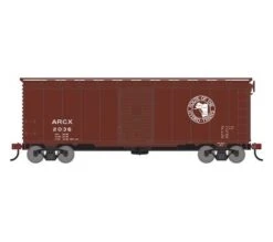 Athearn RTR 75332 HO Scale 40' Single Door Boxcar Alaska Railroad ARR 2036