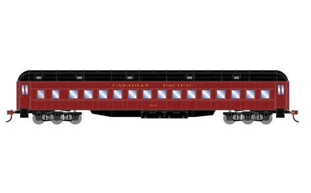 Athearn RTR 88219 HO Scale Heavyweight Coach Passenger Car Canadian Pacific 1310 1 Athearn RTR 88219 HO Scale Heavyweight Coach Passenger Car Canadian Pacific 1310