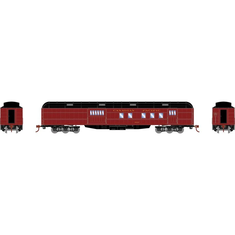 Athearn RTR 88225 HO Scale Heavyweight RPO Passenger Car Canadian Pacific 3837 2 Athearn RTR 88225 HO Scale Heavyweight RPO Passenger Car Canadian Pacific 3837 - Image 2