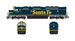 Athearn Genesis ATHG18376 HO EMD FP45, Tsunami2 DCC Sound, Santa Fe #5946