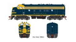 Athearn Genesis ATHG19673, HO Scale EMD F7A, Tsunami2 Sound & DCC, ATSF #265C