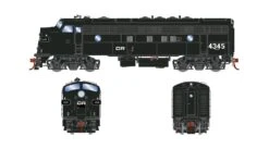 Athearn Genesis ATHG19695 HO EMD FP7, Tsunami2 DCC Sound, Conrail #4345