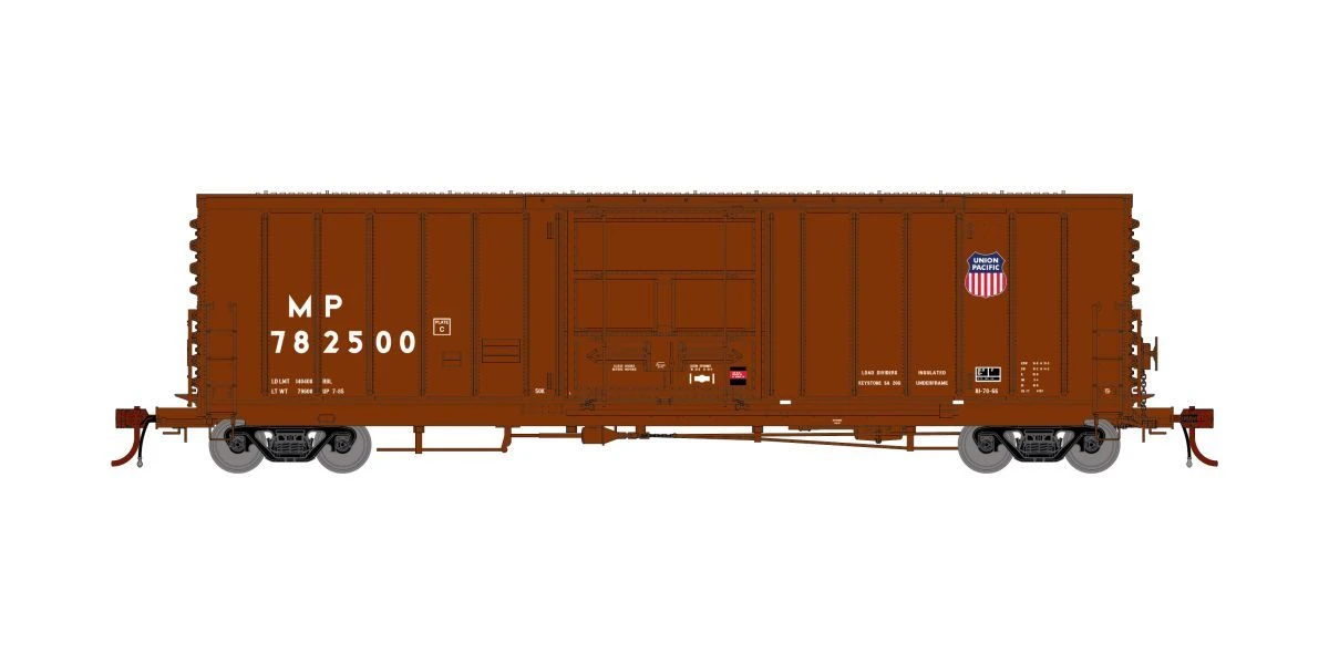 Athearn Genesis ATHG26897 HO 50ft PC&F Boxcar, Missouri Pacific #782509 1 Athearn Genesis ATHG26897 HO 50ft PC&F Boxcar, Missouri Pacific #782509