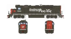 Athearn Genesis ATHG64834 HO EMD GP40P-2, Standard DC, Southern Pacific #7600 Speed Lettering