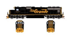 Athearn Genesis ATHG75834 HO EMD SD70, Tsunami2 DCC Sound, Denver & Rio Grande Western #5615