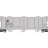 Athearn ATH28329 N PS2 2893 3-Bay Covered Hopper, Santa Fe #300768