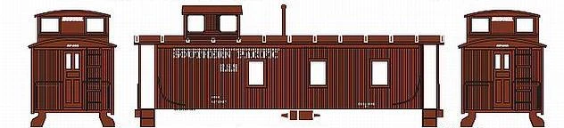 Athearn Roundhouse 84389 HO Scale 3 Window Caboose Southern Pacific SP 656 - NOS 2 Athearn Roundhouse 84389 HO Scale 3 Window Caboose Southern Pacific SP 656 - NOS - Image 2